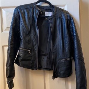 Leather jacket